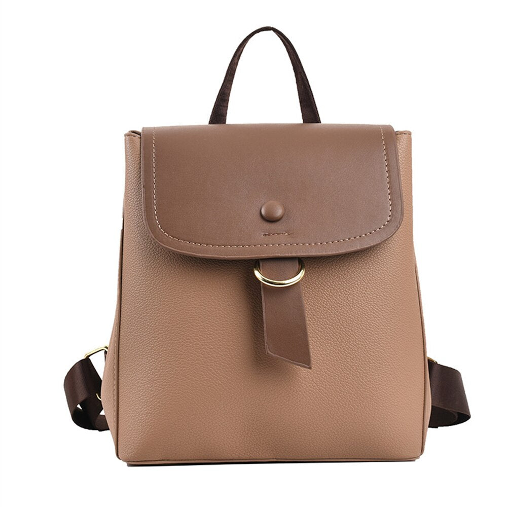 Luxury Designer High Quality Leather Women's Backpack