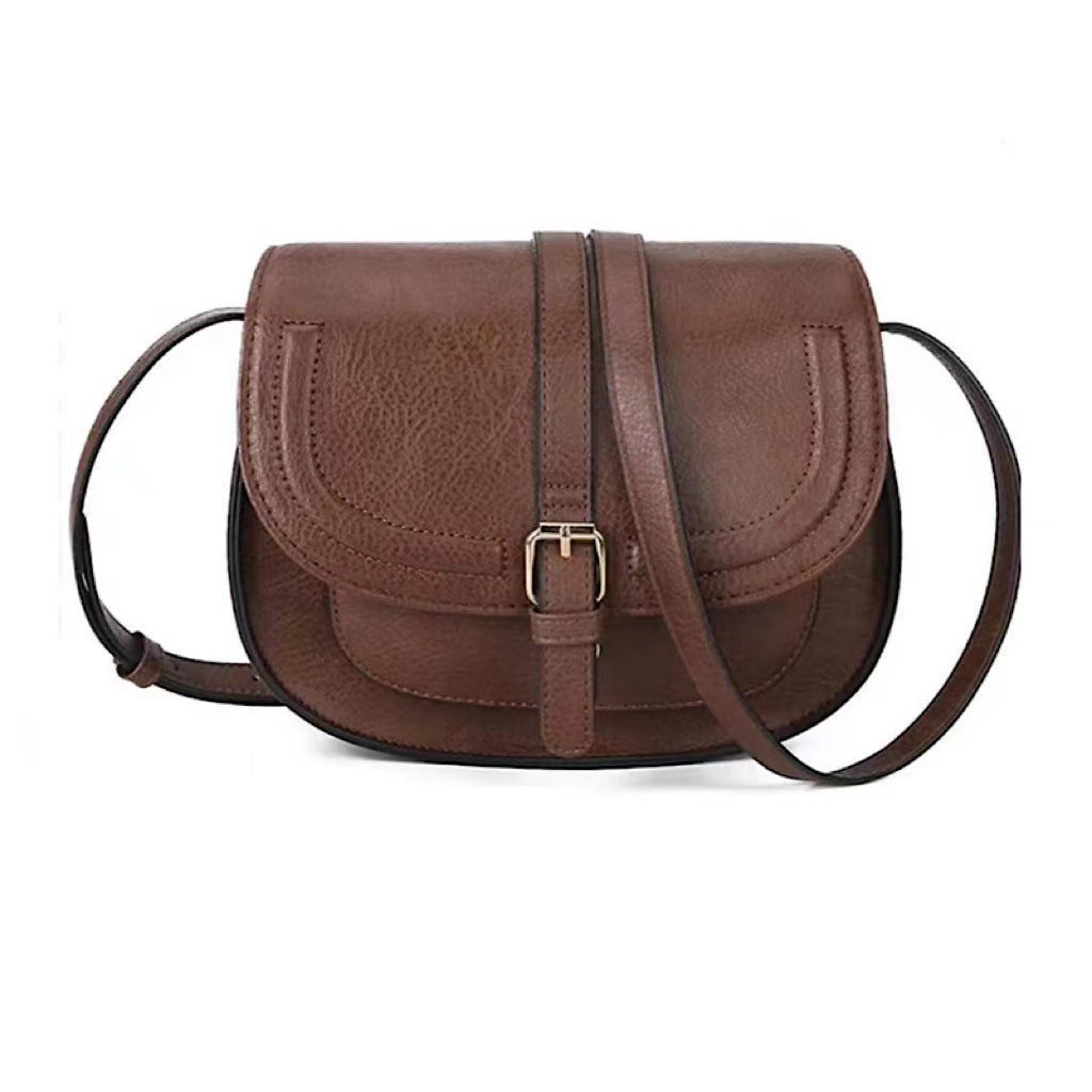 Retro Saddle Bag Versatile Shoulder Bag