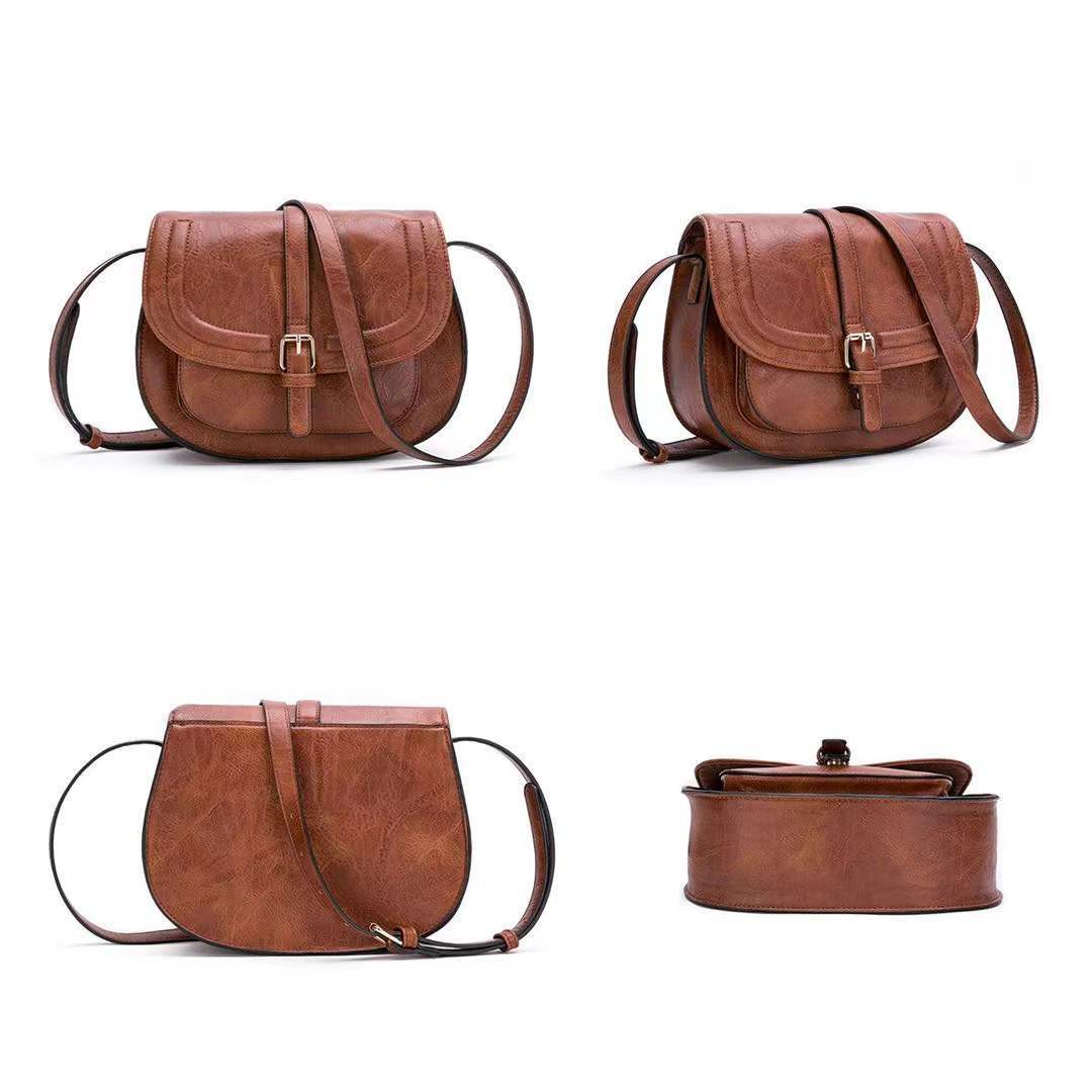 Retro Saddle Bag Versatile Shoulder Bag