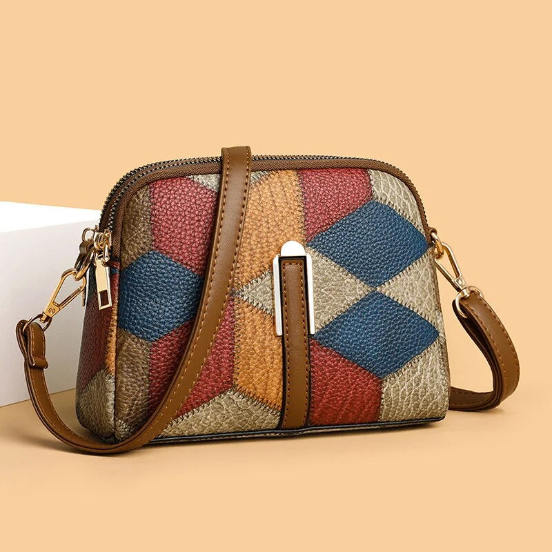 Versatile Ethnic Style Crossbody Bag