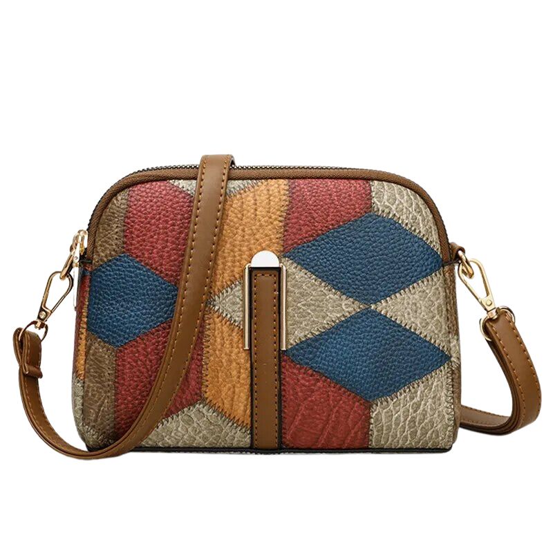 Versatile Ethnic Style Crossbody Bag