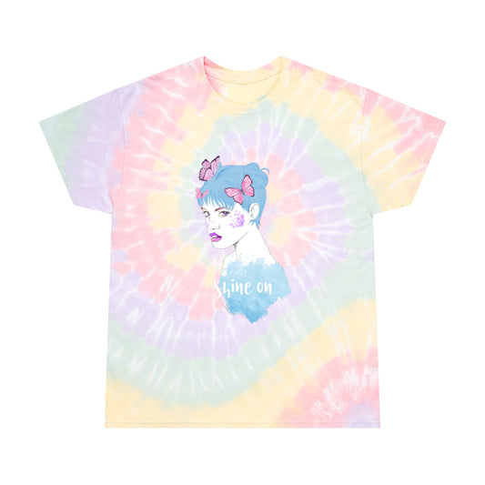 Shin On Tie-Dye Tee, Spiral