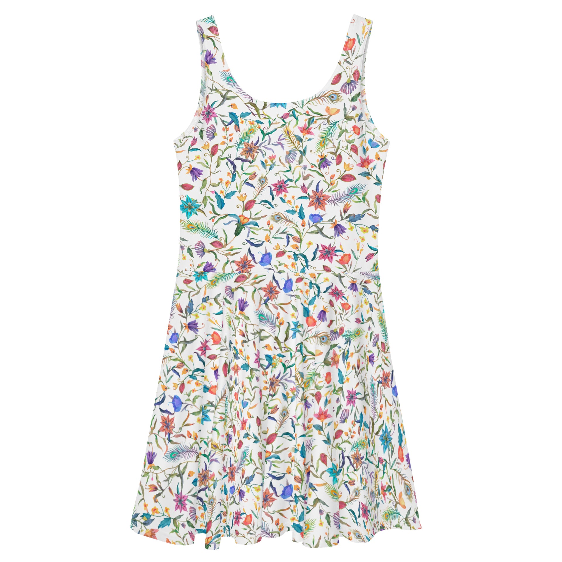 F&F Womens Multicoloured Animal Print Polyester Skater Dress Size 12 H –  Preworn Ltd