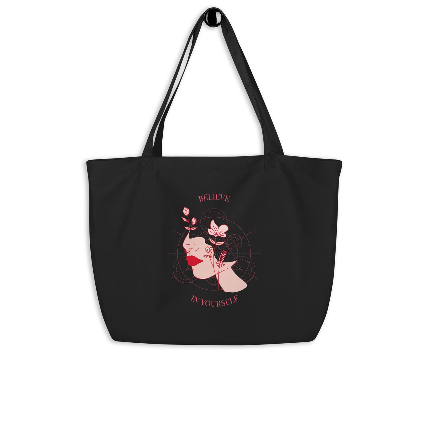 Large organic tote bag