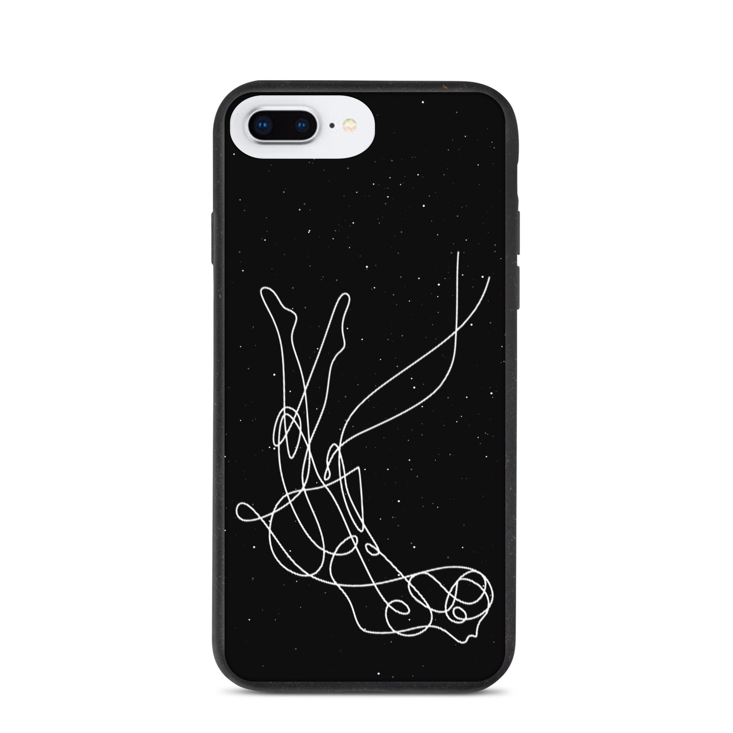 Black Speckled iPhone case