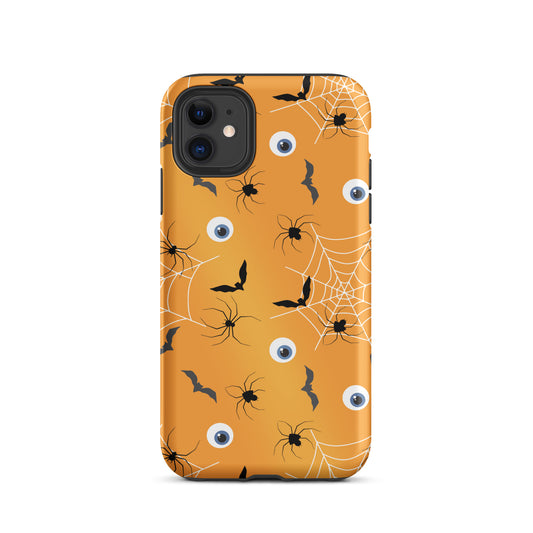 Halloween Ghost Bats Spider iPhone case